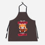 Insensitive Red Panda-unisex kitchen apron-NemiMakeit