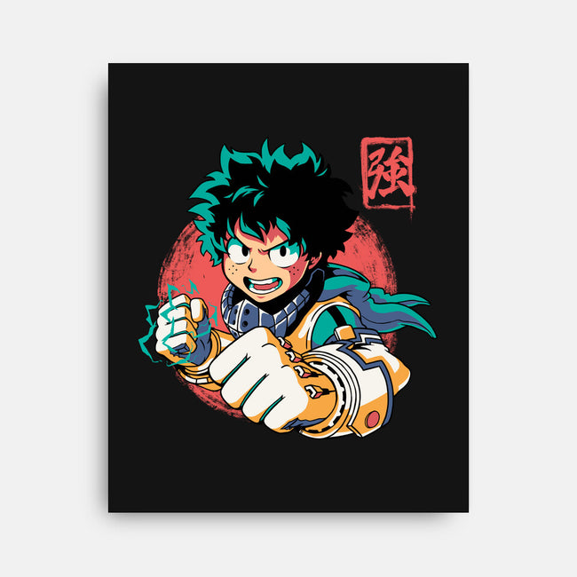 Detroit Smash-none stretched canvas-Corgibutt
