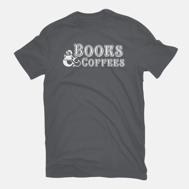 Books And Coffees-mens premium tee-DrMonekers