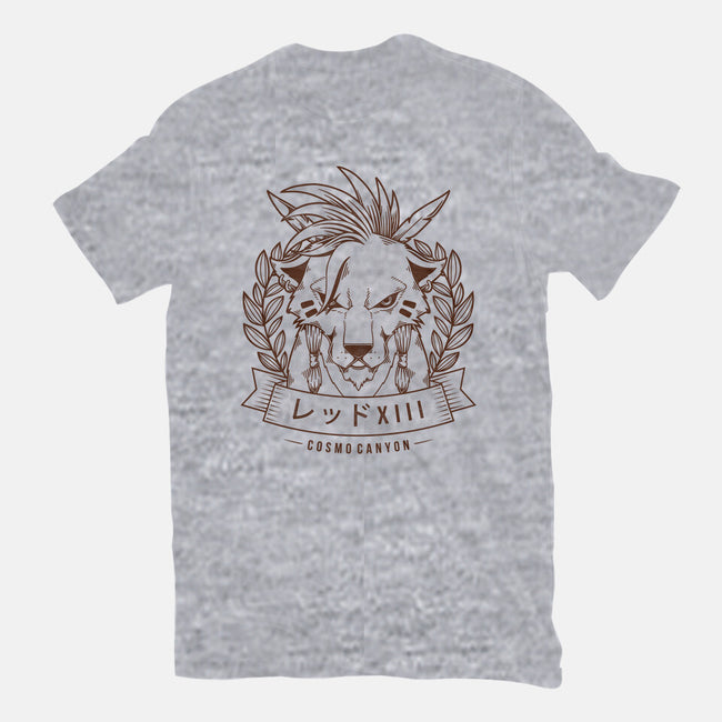 Red XIII Cosmo Canyon-mens basic tee-Alundrart
