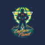 Retro Earth Defender-mens basic tee-Olipop
