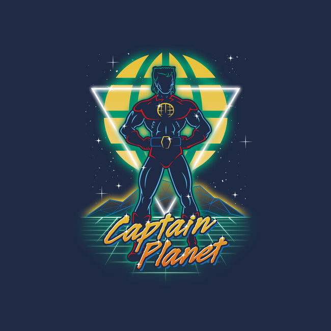 Retro Earth Defender-none glossy sticker-Olipop