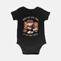 No Such Thing As Too Many Books-baby basic onesie-eduely