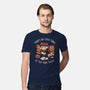 No Such Thing As Too Many Books-mens premium tee-eduely