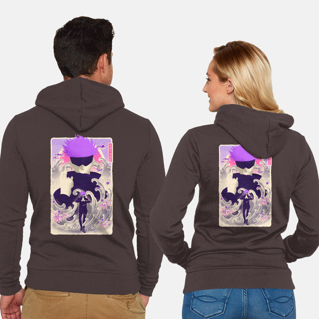 Musha-E Satoru-unisex zip-up sweatshirt-hypertwenty