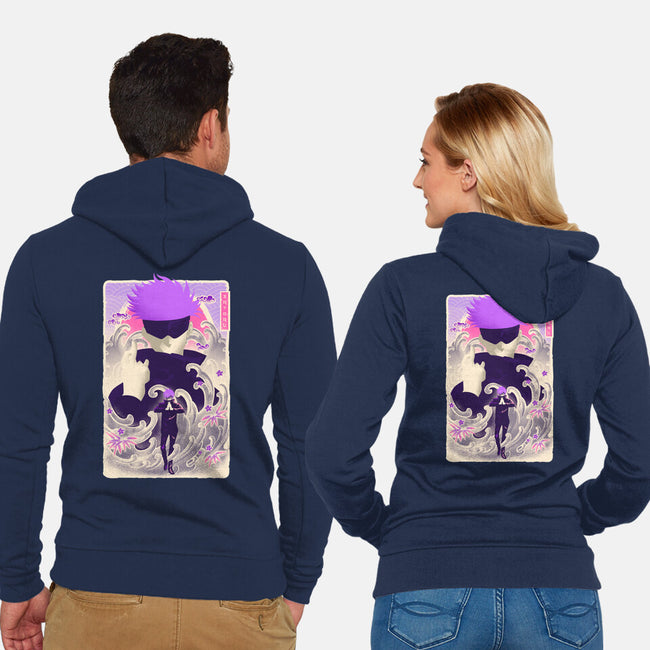 Musha-E Satoru-unisex zip-up sweatshirt-hypertwenty