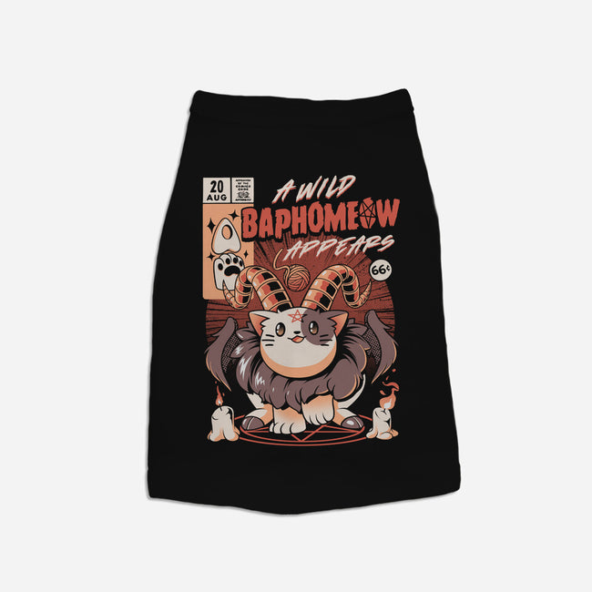 Baphomeow-cat basic pet tank-ilustrata