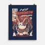 Baphomeow-none matte poster-ilustrata