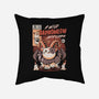 Baphomeow-none removable cover throw pillow-ilustrata