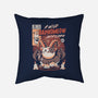 Baphomeow-none removable cover throw pillow-ilustrata