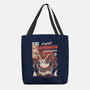 Baphomeow-none basic tote-ilustrata