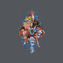 First Anime Heroes-none polyester shower curtain-Skullpy