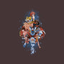 First Anime Heroes-none stretched canvas-Skullpy
