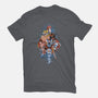 First Anime Heroes-womens basic tee-Skullpy