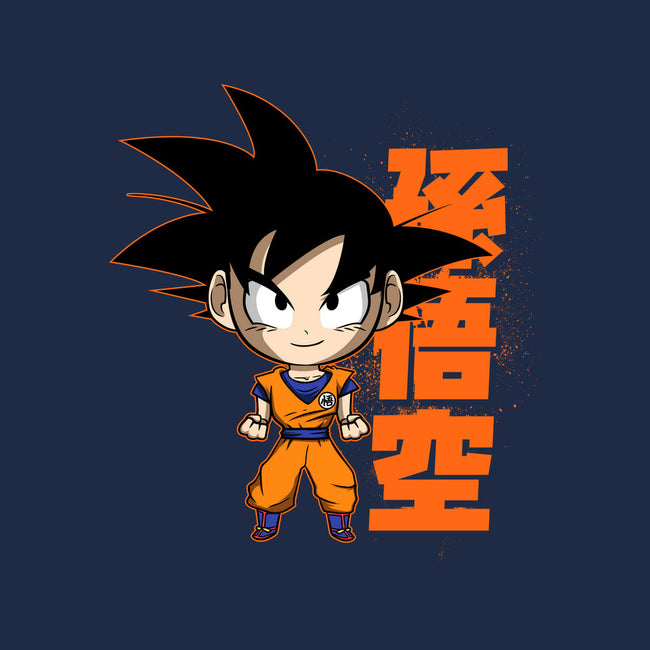 Son Goku Chibi-none polyester shower curtain-Diegobadutees
