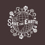 Save Our Planet-none removable cover throw pillow-DrMonekers