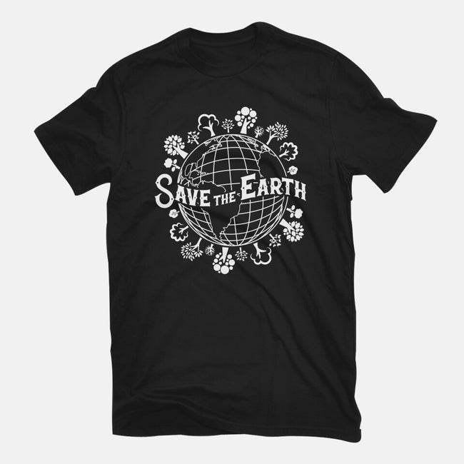Save Our Planet-womens fitted tee-DrMonekers