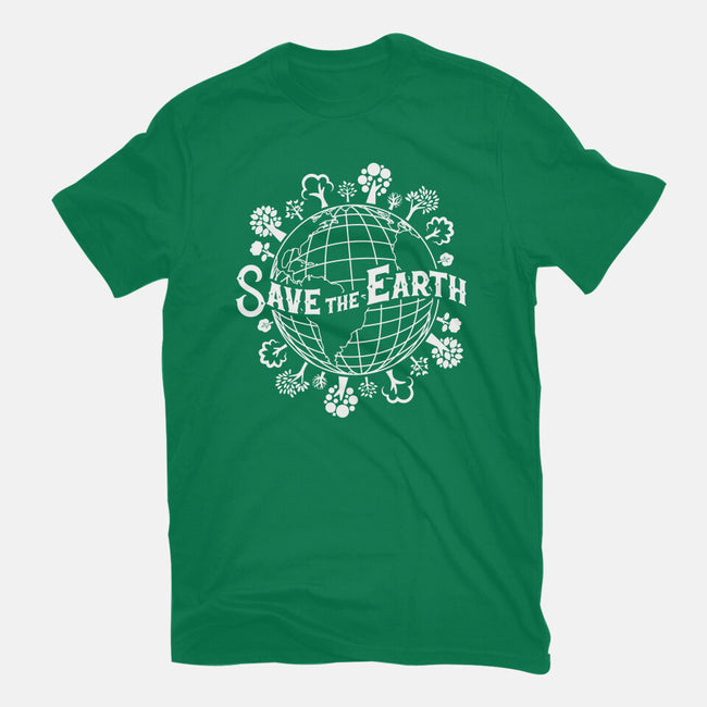 Save Our Planet-womens fitted tee-DrMonekers
