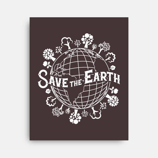 Save Our Planet-none stretched canvas-DrMonekers