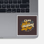 DM Making Stuff Up-none glossy sticker-ShirtGoblin