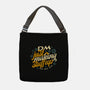 DM Making Stuff Up-none adjustable tote-ShirtGoblin
