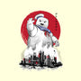 Marshmallow Man Sumi-E-none memory foam bath mat-DrMonekers