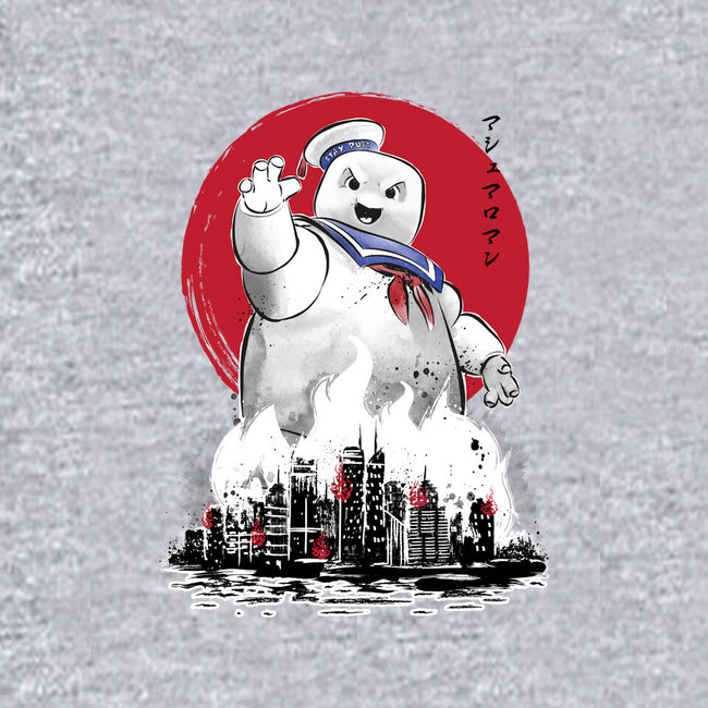 Marshmallow Man Sumi-E-youth basic tee-DrMonekers