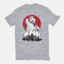 Marshmallow Man Sumi-E-youth basic tee-DrMonekers