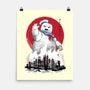 Marshmallow Man Sumi-E-none matte poster-DrMonekers