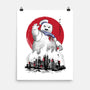 Marshmallow Man Sumi-E-none matte poster-DrMonekers