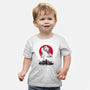 Marshmallow Man Sumi-E-baby basic tee-DrMonekers