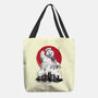 Marshmallow Man Sumi-E-none basic tote-DrMonekers