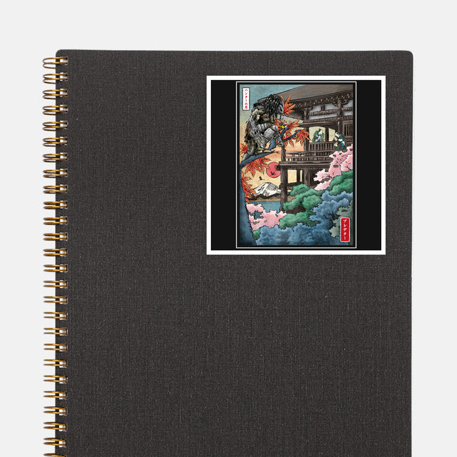 Trophy Hunter In Japan-none glossy sticker-DrMonekers