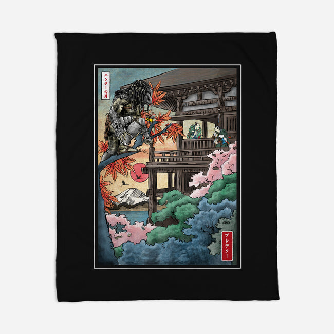 Trophy Hunter In Japan-none fleece blanket-DrMonekers