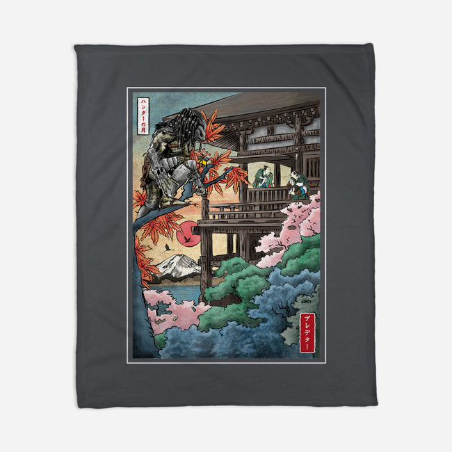 Trophy Hunter In Japan-none fleece blanket-DrMonekers