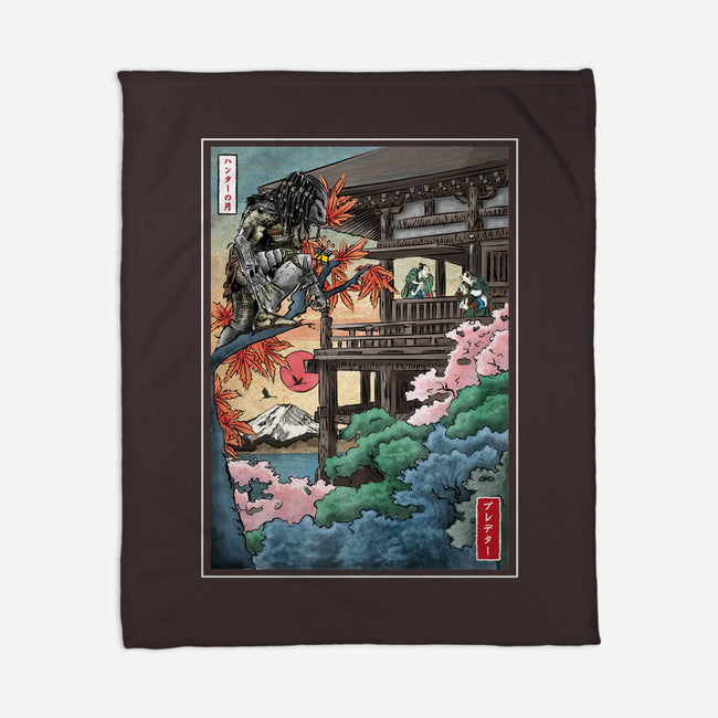 Trophy Hunter In Japan-none fleece blanket-DrMonekers