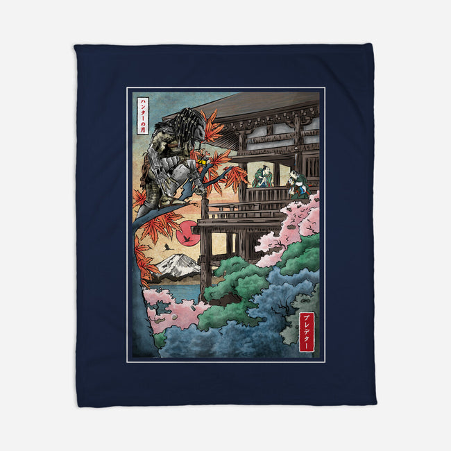 Trophy Hunter In Japan-none fleece blanket-DrMonekers