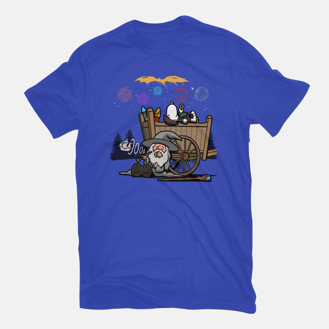 Fireworks Nuts-mens basic tee-Boggs Nicolas