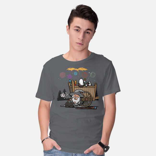 Fireworks Nuts-mens basic tee-Boggs Nicolas