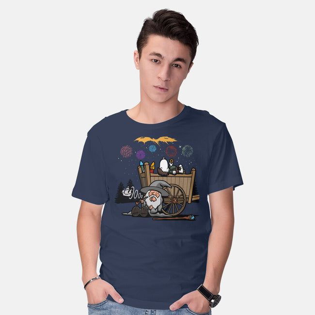 Fireworks Nuts-mens basic tee-Boggs Nicolas