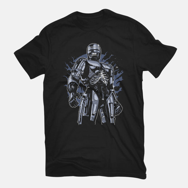 RoboSkull-youth basic tee-ElMattew