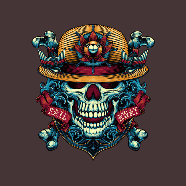 Sail Away-none removable cover w insert throw pillow-glitchygorilla