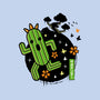 Cactilio Japanese Landscape-none glossy sticker-Logozaste
