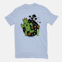 Cactilio Japanese Landscape-womens fitted tee-Logozaste