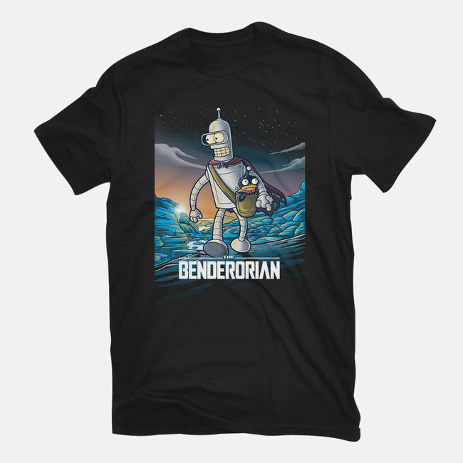 The Benderorian Poster-mens basic tee-trheewood