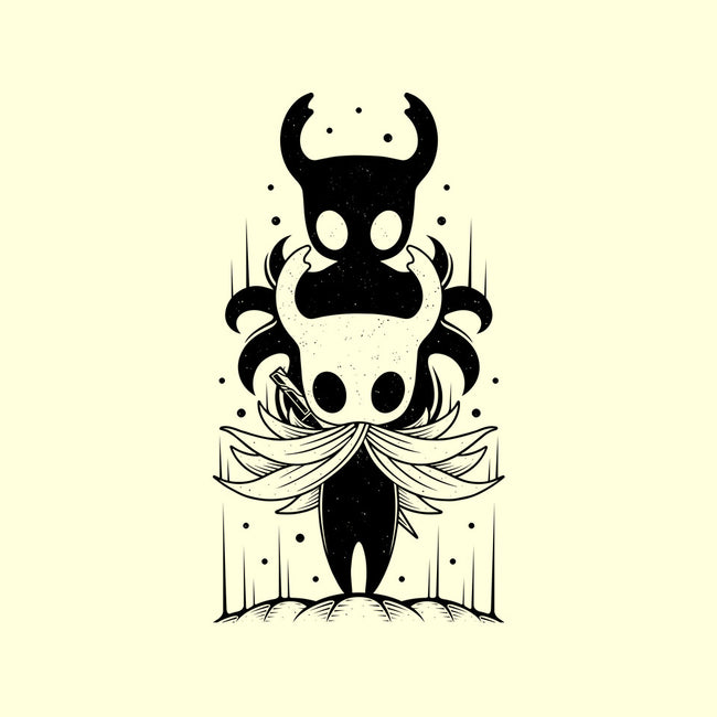 The Knight And The Shade-none polyester shower curtain-Alundrart