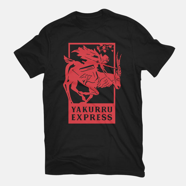 Yakurru Express-womens fitted tee-RamenBoy