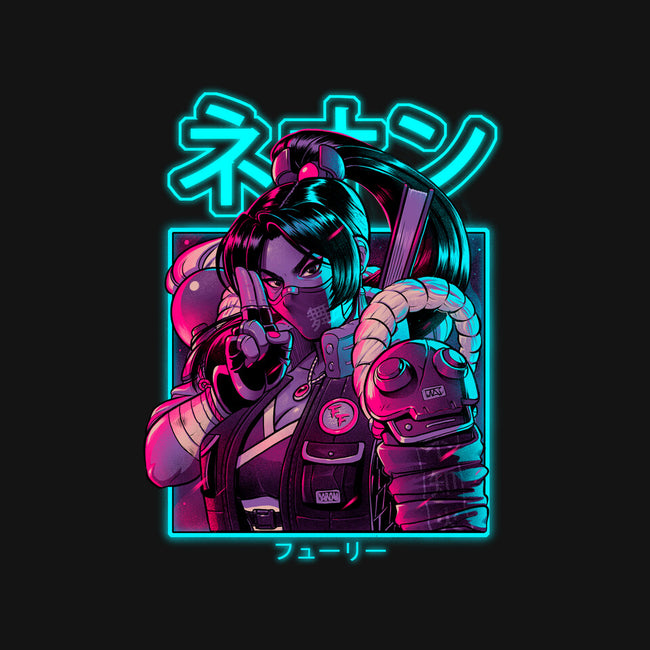 Neon Fury-mens basic tee-Bruno Mota