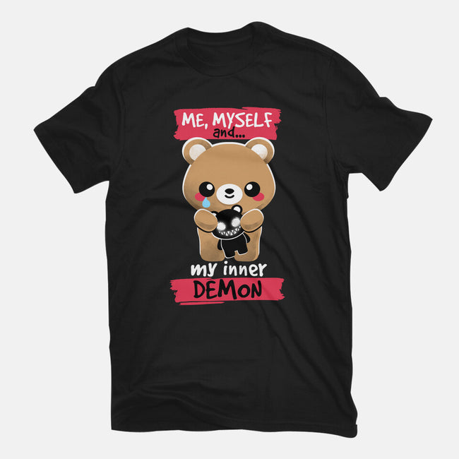 My Inner Demon-womens fitted tee-NemiMakeit