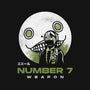 Emil Weapon Number 7-none polyester shower curtain-Logozaste